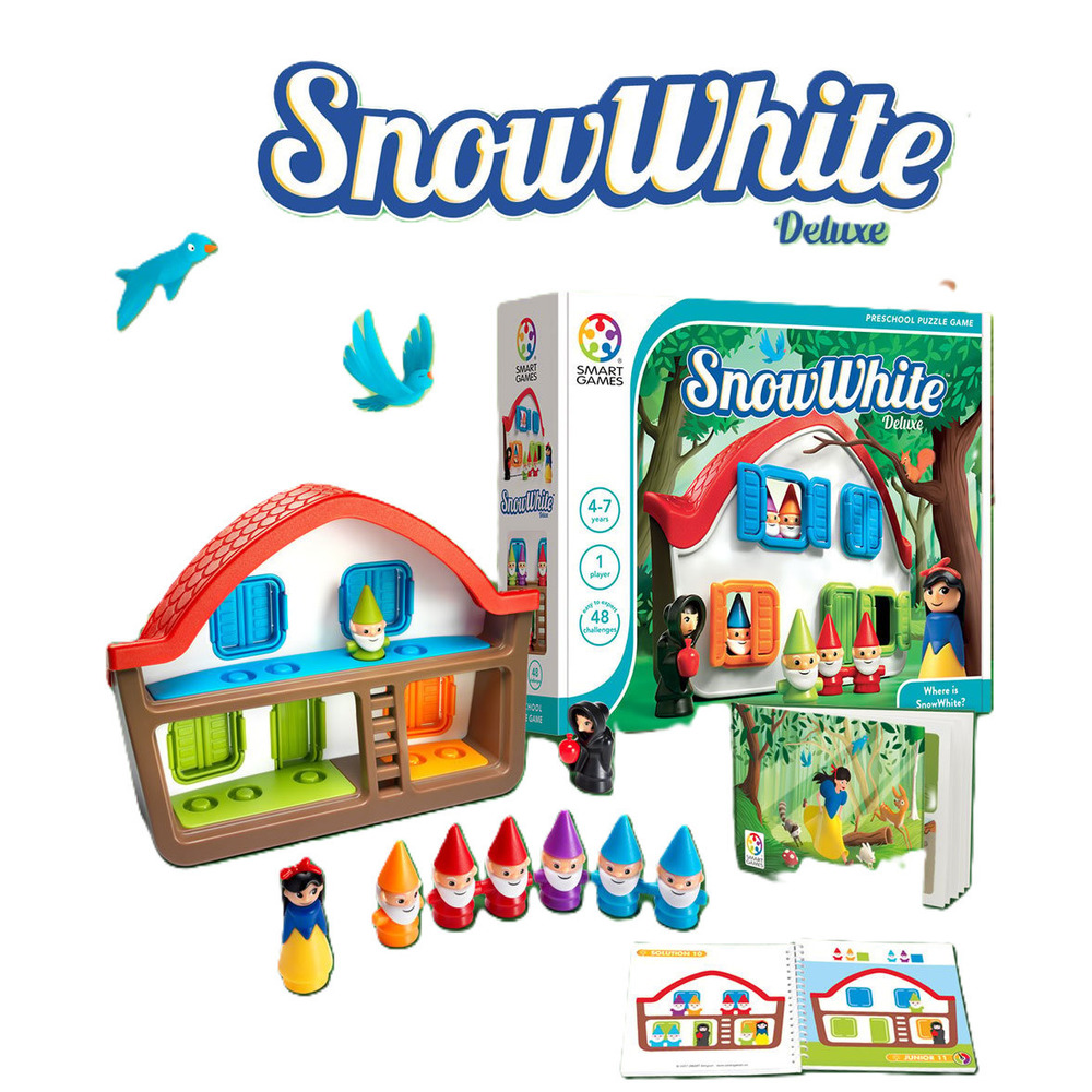 New in Box-Smart Games Snow White Deluxe -Multilingual